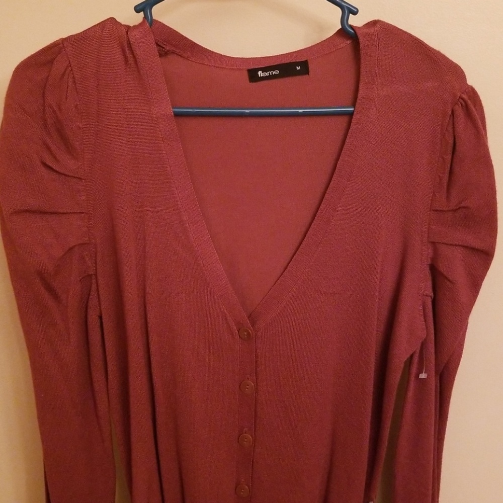 Button down sweater. - Picture 2 of 3
